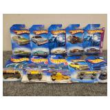Assorted hot wheels toys