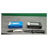 Two unuthenticated knives 2 1/2i &3 1/2 in.blades