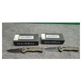 2 fake folding knives