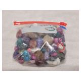 Bag of assorted gemstones