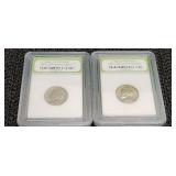 1964 P  Jefferson uncirculated nickels
