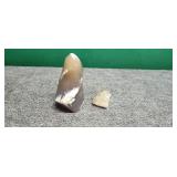 Polished quartz crystals