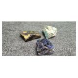 Sodalite and other mineral specimens