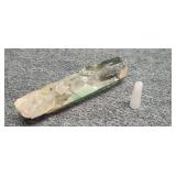 Chlorite quartz crystal