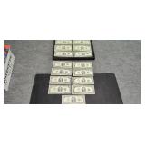 15- $2 bills and sequential numbers