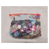 Bag of assorted gemstones