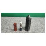 Polish towers of mineral stones