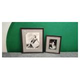 Two celebrity pitchures 12 1/2' ,ï¿½14 1/2'&9'ï¿½10'