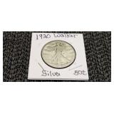 1920 Walking Liberty Silver Half Dollar