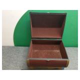 Vintage wooden storage box 17'ï¿½15'ï¿½13'