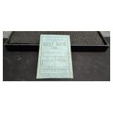 1938 Chirm's Rent Book Payments