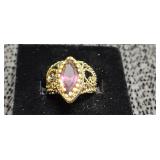 18k G E Ring Size 6.75