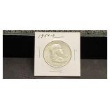 1954 D  Franklin Silver Half Dollar