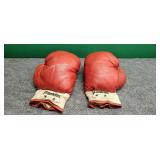 Vintage boxing gloves