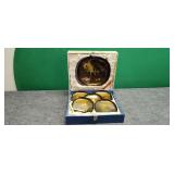 Vintage Japanese Laquerware zet