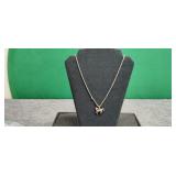Sterling Silver Chain & Horse Pendant