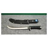 8 1/2' blade Hunting knife with sheath