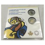 2025 Canadian $2 commemorative coins.