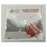 2017 Canadian 99.99% Silver $3 coin.