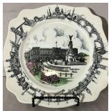 1930's Buckingham Palace collector plate.
