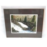 Artist signed water colour.