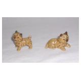 Vintage Wade Terrier dog figurines.