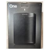 New Sonos One Gen2 smart speaker.