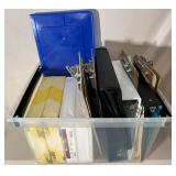 Office supplies w/ printing paper.