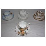 Vintage Royal Albert cups & saucers.