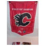 Coors Light 2017 Stanley Cup pennants.