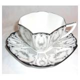Vintage Shelley octagon tea cup & saucer.