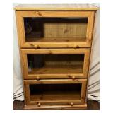 Modern barrister bookcase.