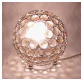 Decorative sphere table lamp.