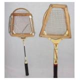Vintage rackets.