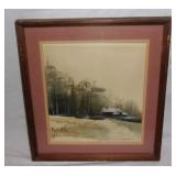 1976 Tricia Romance original watercolor.