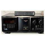 Sony 300 CD player w/ remote.