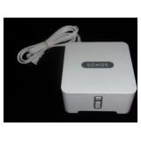 Sonos bridge wireless hi-fi box.