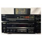Teac stereo receiver/ amp w/ remote.