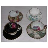 Vintage tea cups & saucers.