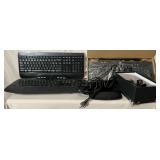 Office equipment & supplies w/ keyboards.