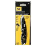 New Cat drop point folding knife #2.