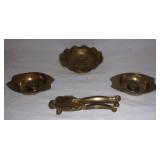 Vintage brass w/ nut cracker.