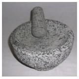 Vintage Mexican mortar & pestle.