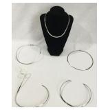 Vintage Sterling .925 Silver necklaces.