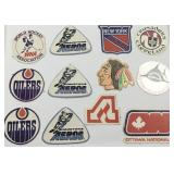 1972-73 OPC NHL & WHA team logos.