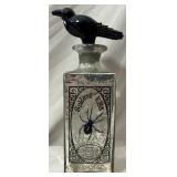 Decorative spiders kiss potion bottle.