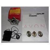 Avon lot w/ Exquisite star clock.