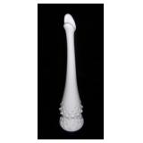 1950's Fenton milk glass hobnail vase.