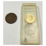 Vintage Australian coins.