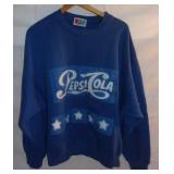 Vintage Pepsi-Cola sweatshirt.